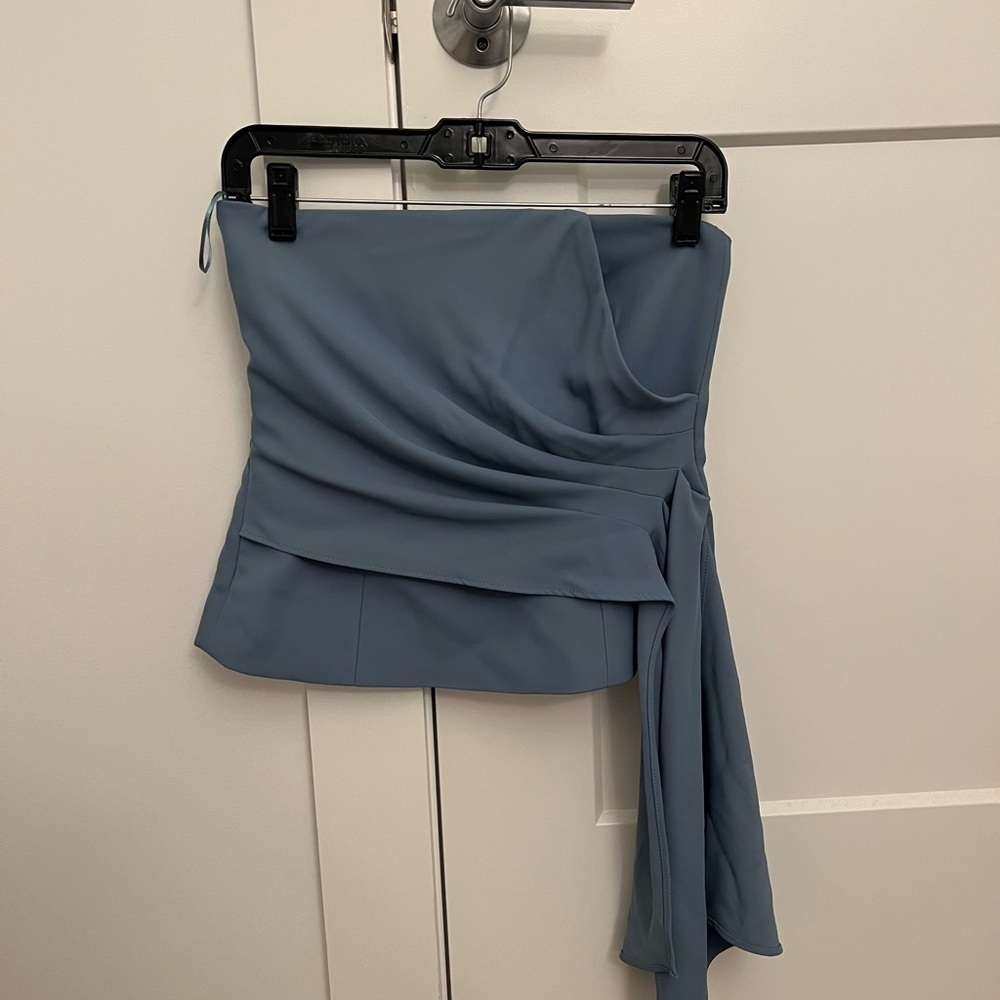 Zara Elegant Blue Women's Top
